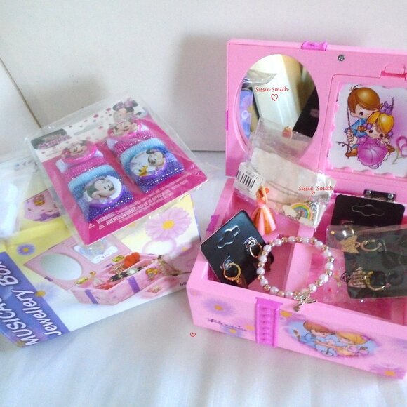 π©° Pink Ballerina Childs Musical Jewelry Box π©° - Picture 2 of 16